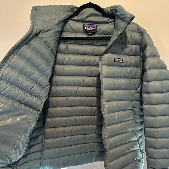 Patagonia Men’s Down Sweater Jacket - size L - Nouveau Green - Picture 6 of 7